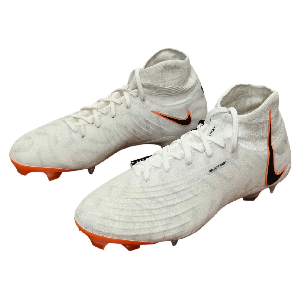 Nike Phantom Luna Elite FG Womens 7.5 Soccer Cleats White Orange FN8405-101